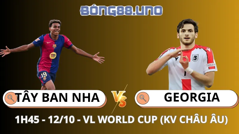 Soi Kèo Tây Ban Nha Vs Georgia